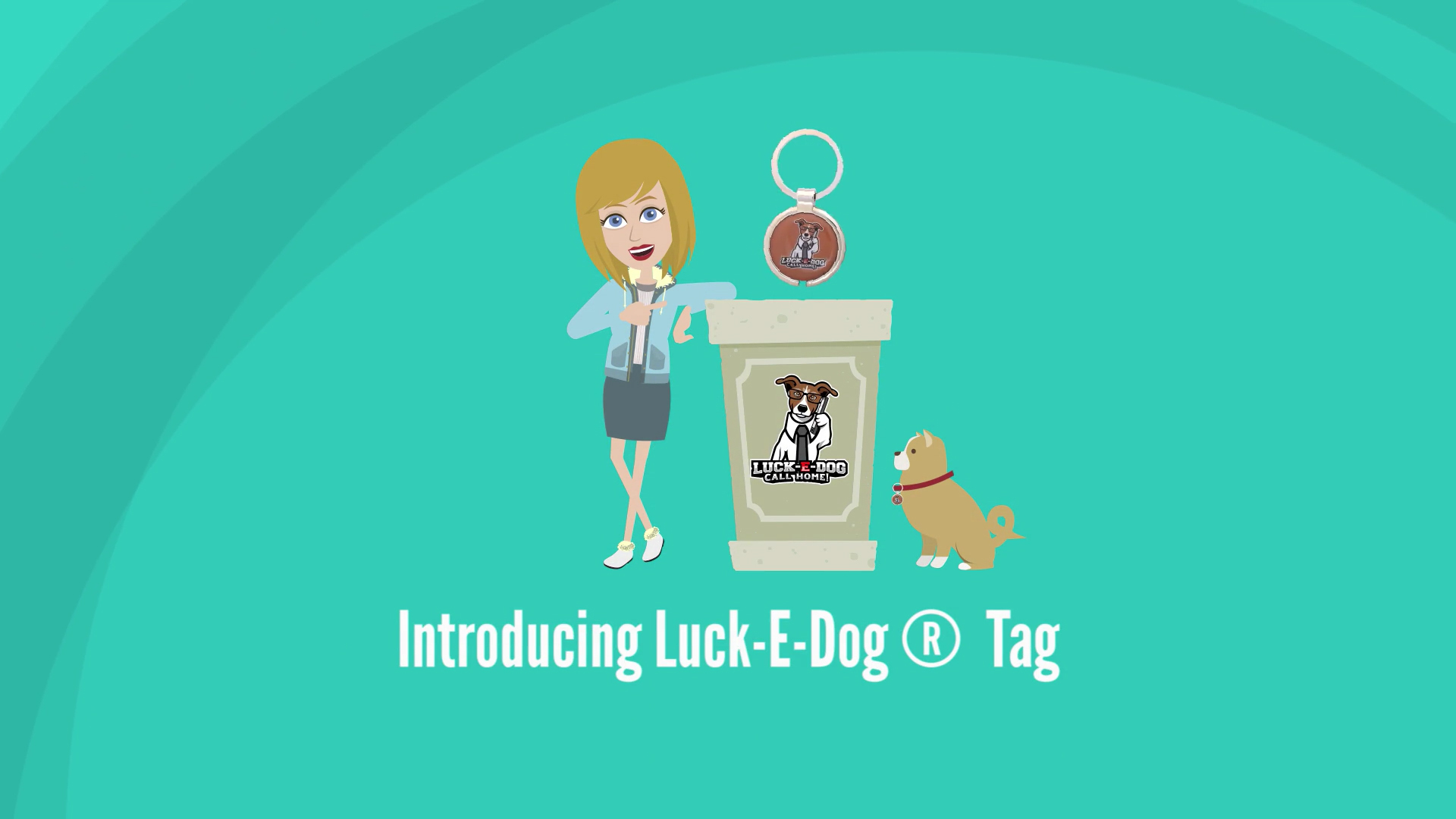 luck-e-dog tag